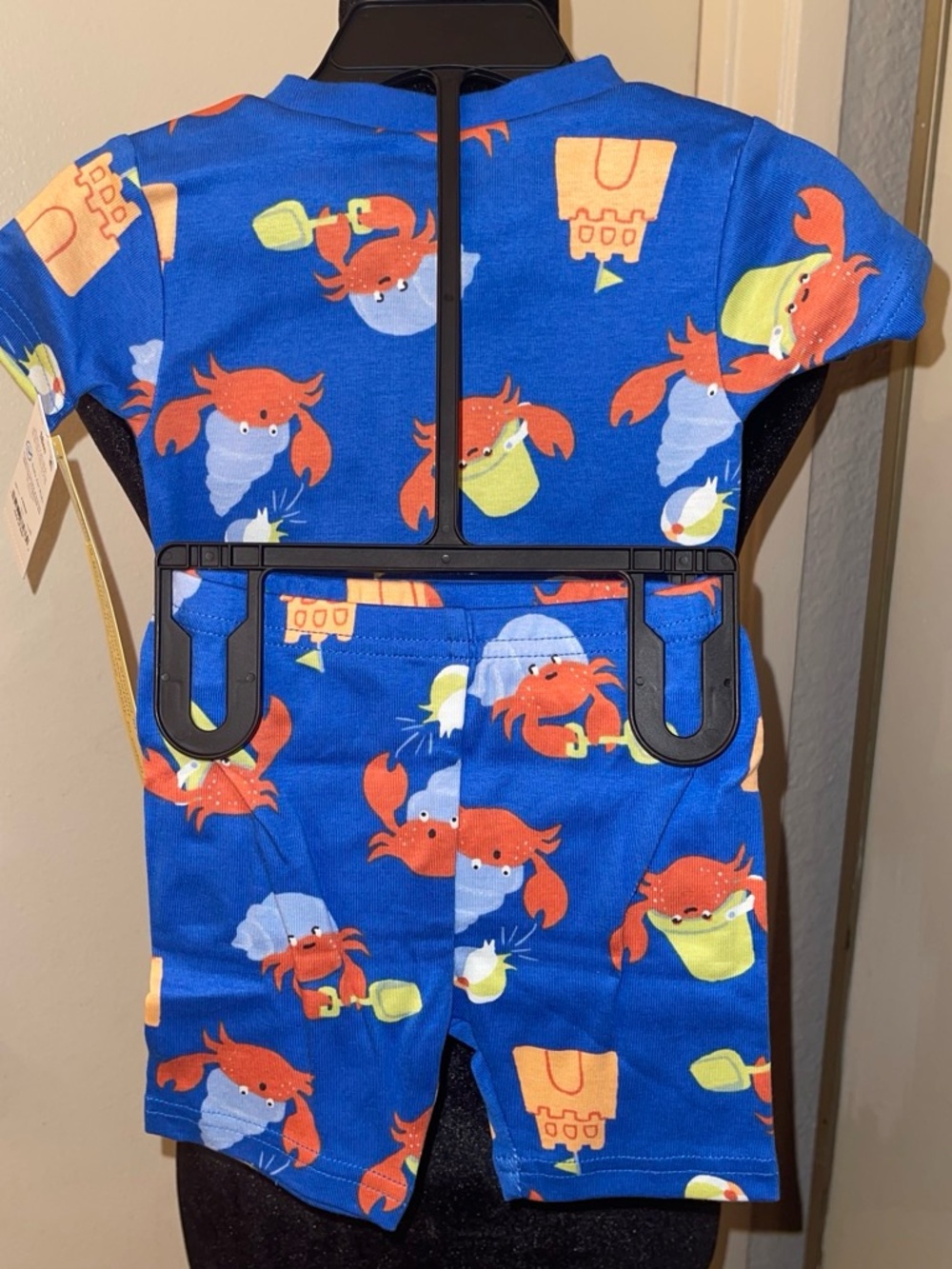 Carter's Royal Blue Crab & Sandcastle Shirt and short set - Picture 2 of 4